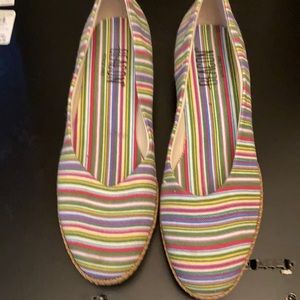 Green Rainbow Beacon Shoes.